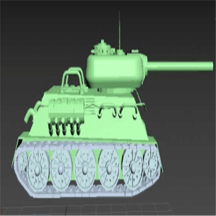 乐亭充气军用坦克模型